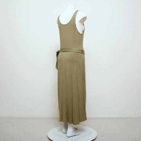 NWT And Now This Knit Sleeveless Wrap High Low Midi Dress - Picture 7 of 15